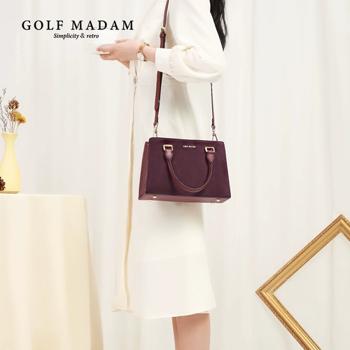 GOLF女士包包斜挎手提女包真皮秋冬大容量新款2021潮妈妈时尚百搭