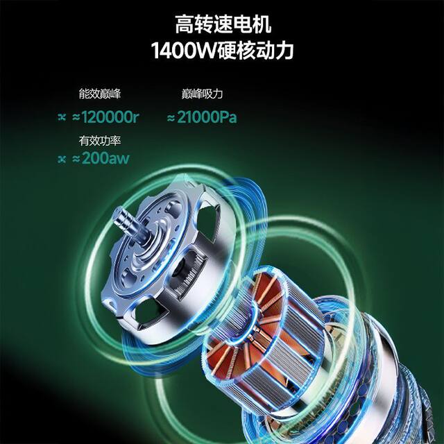 Yangzi Vacuum Cleaner with High Suction Power, Ultra-Quiet, Powerful, High-Power, Suitable for Home Use, Commercial Use, Car Washing, and Industrial Cleaning