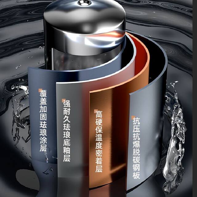 Haixuan Haotaitai Electric Water Heater for Home Use, Flat Tank, Round Tank, 40/50/60/80/100 Liter, First-Class Energy Efficiency