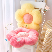 Cushion backrest integrated waist butt pad home College student dormitory classroom super soft tatami chair cushion on the ground