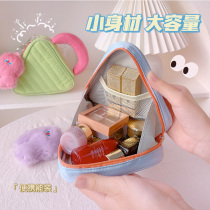 Makeup Pack woman portable lipstick Pack ins high level Sensation Small Crowd Travel Handbag High Face Value Cute Cashier Bag