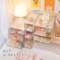 Stationery containing box Desktop Student ins Wind station Divine Instrumental Desk Office Good Objects 2021 New