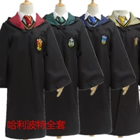 Harry Potter cosplay áo choàng Hermione COS quần áo đồng phục học sinh với cùng một đoạn áo choàng ma thuật áo choàng bao gồm tất cả - Cosplay cosplay 2b