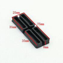 8mm gasket plastic broken bridge aluminum alloy curtain wall insulation doors hollow tempered LOW-E glass unit jia tuo