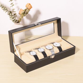 Watch storage box mengran live broadcast display