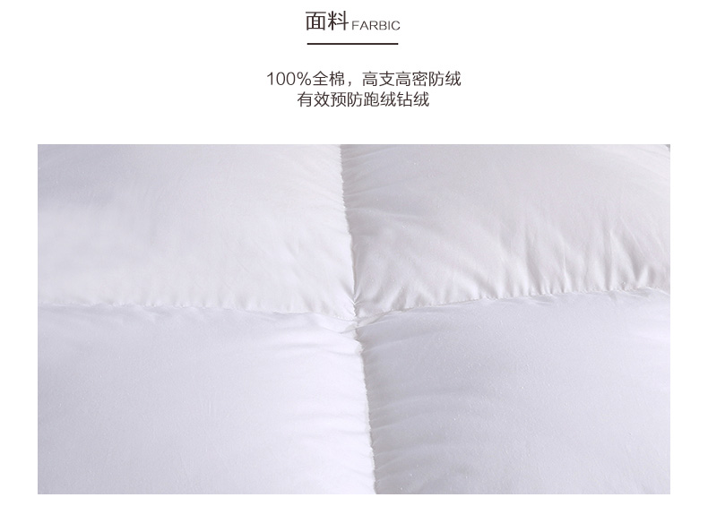 Hilton khách sạn năm sao ngỗng xuống lông nệm nệm dày 1,5m 1,8 m giường nệm pad là phụ - Nệm nệm kim đan
