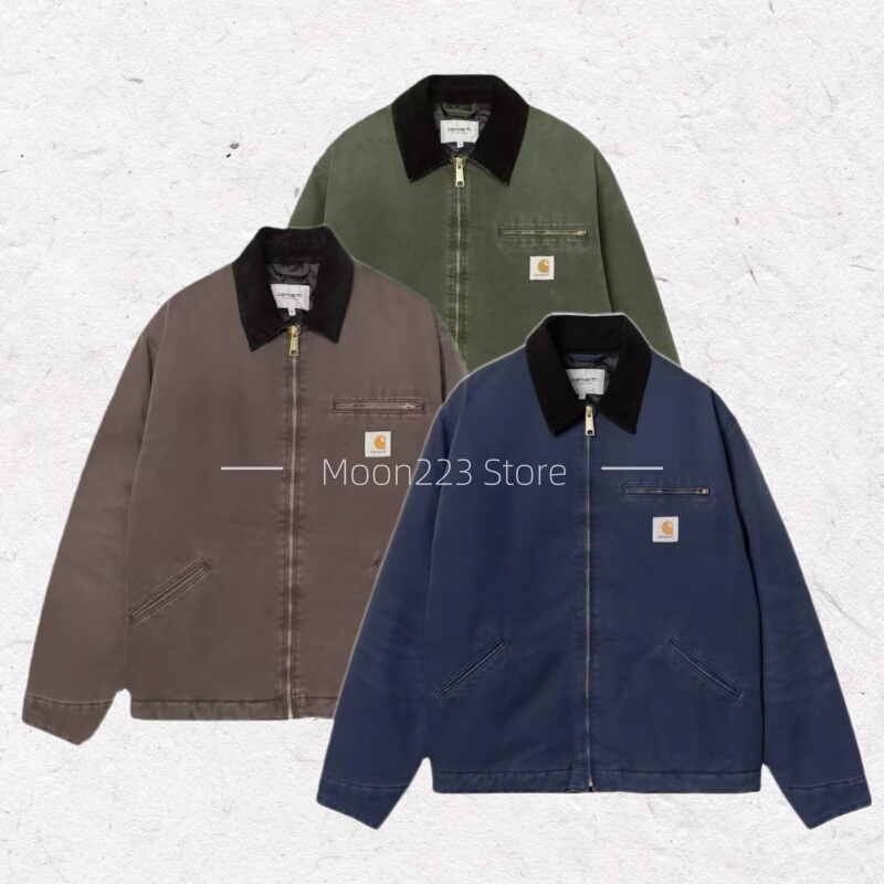 Carhartt Wip Og Detroit Loose-Fitting Detroit Cotton Jacket I035614