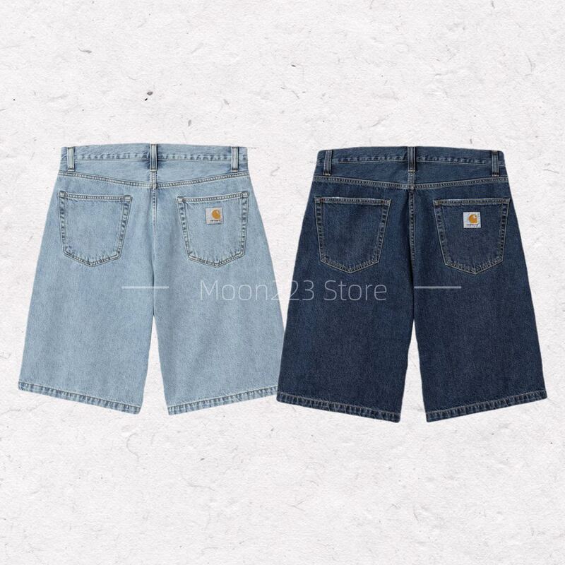 Carhartt Wip Landon Short Denim Washed Casual Denim Shorts 030469