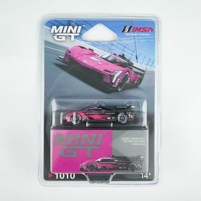 Mini Gt 1:64 Cadillac Racing Cadillac V-Series.R Alloy Car Model 1010 #