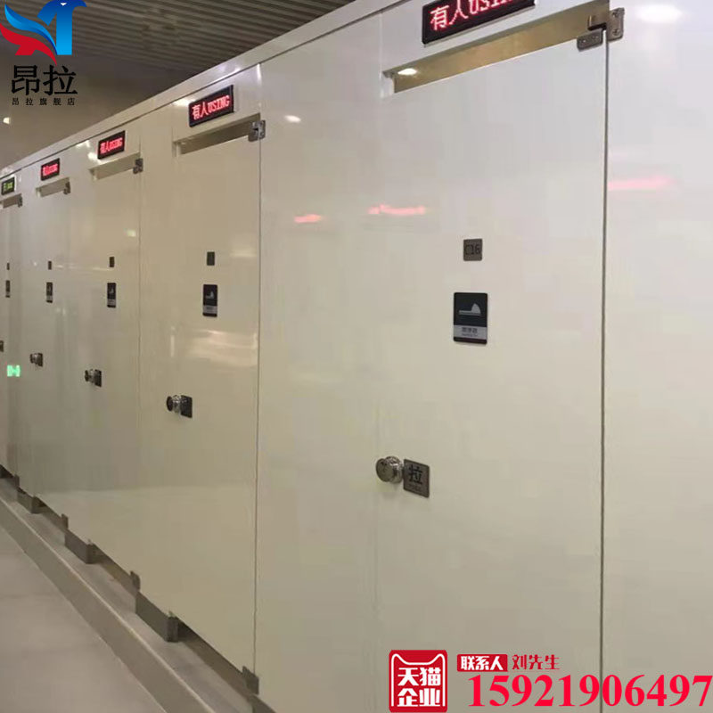 Makeup Room Partition STATION AIRPORT TOILET PARTITION ELECTRONIC DISPLAY FREQUENCY SCREEN HOTEL TOILET PARTITION ALUMINIUM HONEYCOMB