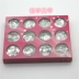 Dụng cụ làm móng Đặc biệt Vàng Lá Bạc Bạc Vàng Vàng và Bạc Tin Tinsel Tắc móng tay Nail Nghệ thuật Trang sức 12 Bộ đồ nghề làm nail Công cụ Nail