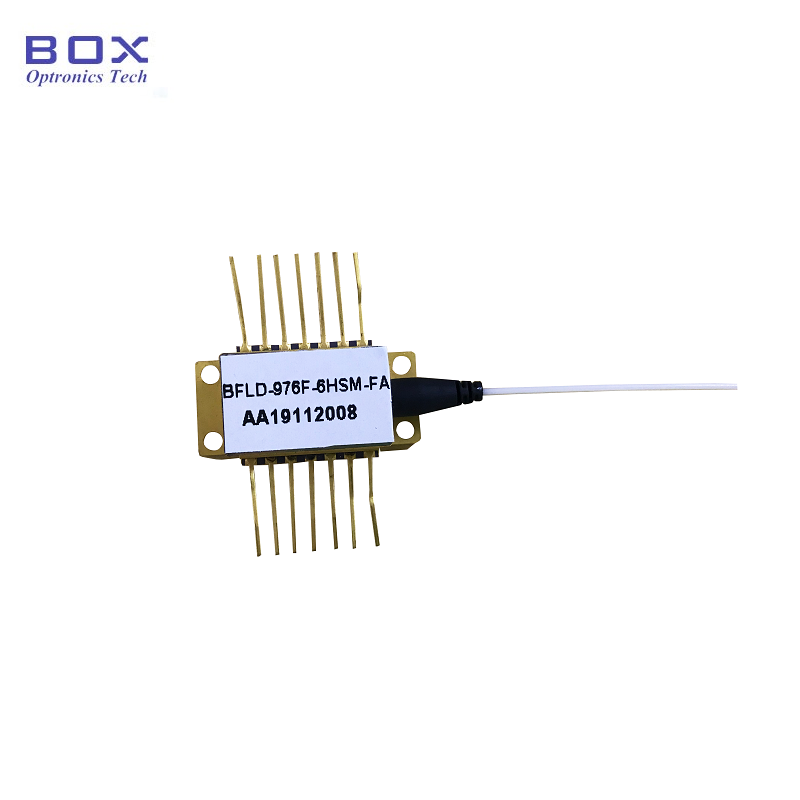 BOX Optoelectronics 974nm wavelength 400mW polarization maintaining PM980 bare fiber pump laser for EDFA