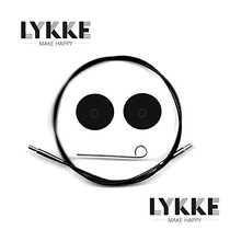  American imported LYKKE detachable ring needle black rope needle buckle plug with detachable needle