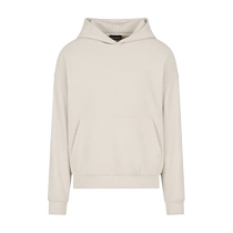 EMPORIO ARMANI Armani 2024 Autumn New Mens Hooded Drop Shoulder Vertical Ribbed Sweatshirt