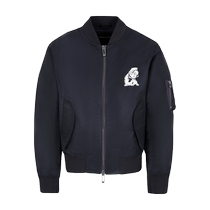EMPORIO ARMANI Armani 2024 Autumn Mens Baseball Collar Bulldog Embroidered Cotton Jacket