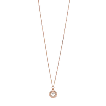 EMPORIO ARMANI Armani Womens Brilliant Pavé Round Surround Eagle Pendant Necklace Official