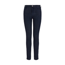 EMPORIO ARMANI Armani 2024 new summer womens micro-elastic tight narrow-leg casual jeans