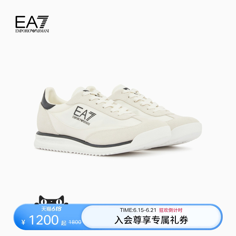 Emporio Armani/Armani Ea7/Summer New Style Spliced Lace-Up Sports Casual Shoes for Men and Women Couples