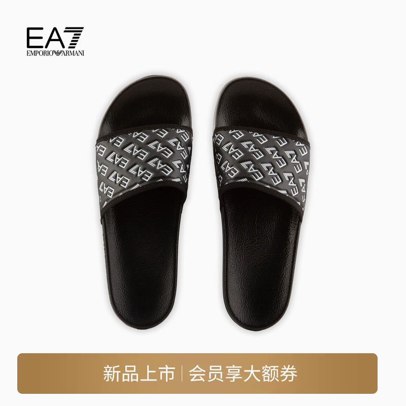 Emporio Armani/Armani Ea7/Men's and Women's Couple Style Outdoor Sports Casual Slippers Official