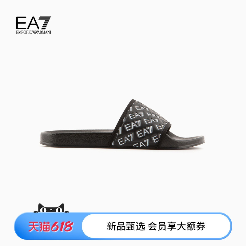 Emporio Armani/Armani Ea7/Spring and Summer Outdoor Sports Casual Slippers for Men and Women