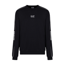 EMPORIO ARMANI Armani EA7 2024 Autumn Mens Round Neck Long Sleeve Contrast Color Sports Sweatshirt