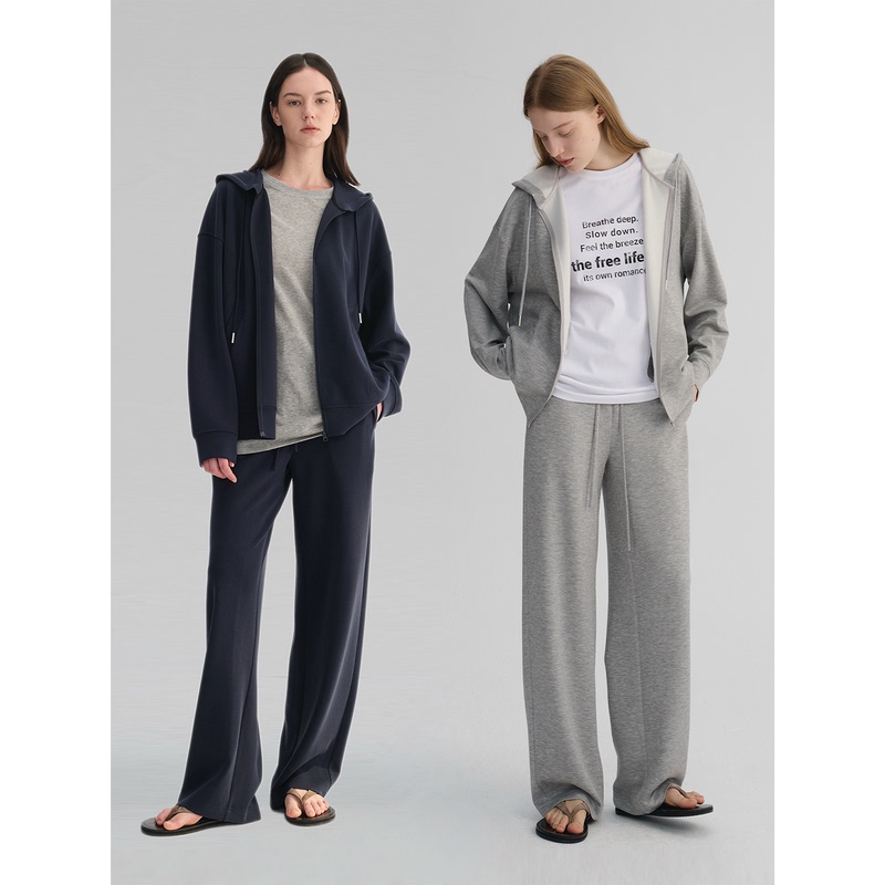 Maison Cecile Casual Lazy Sporty Style Comfortable Effortless Simple Casual Walking Sports Suit Maison Cecile Casual Lazy Sporty Style Comfortable Effortless Simple Casual Walking Sports Suit