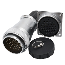 Weipu WEIPU aviation plug socket WS55-4-7-40-53-61 core connector TQ Z square flange seat