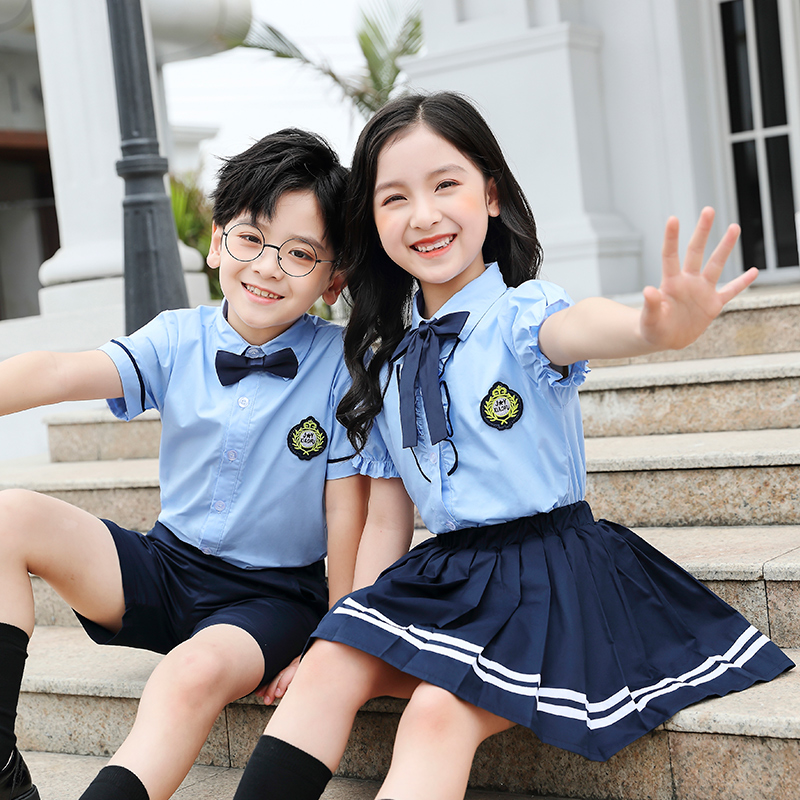 Kindergarten uniform summer primary school children's Day Children's Day dance recitation performance big class graduation photo ceremony clothing