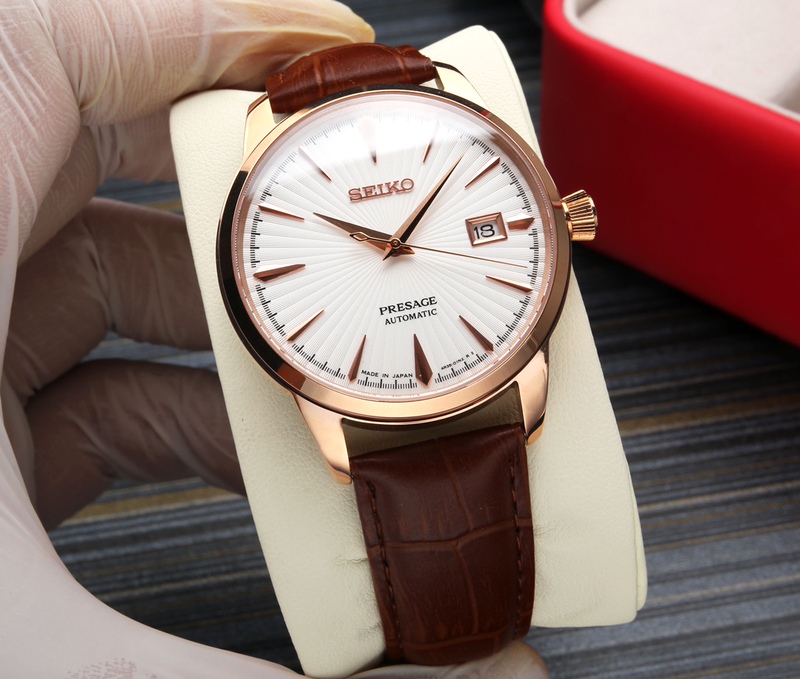 Spiritual Watch Presage Series Waterproof Classic Cocktail Watch Automatic Mechanical Men's Srpb41J1