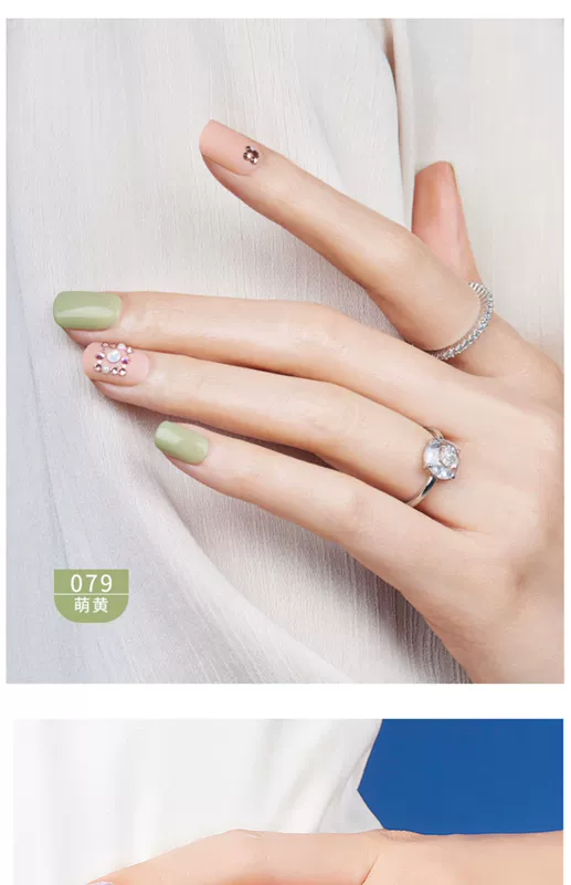 Avocado Green Matcha Green Purple Nail Polish Gum Nữ Long Last Toe Summer 2019 Mới Net Red Fashion Fashion - Sơn móng tay / Móng tay và móng chân sơn móng tay màu đỏ cherry