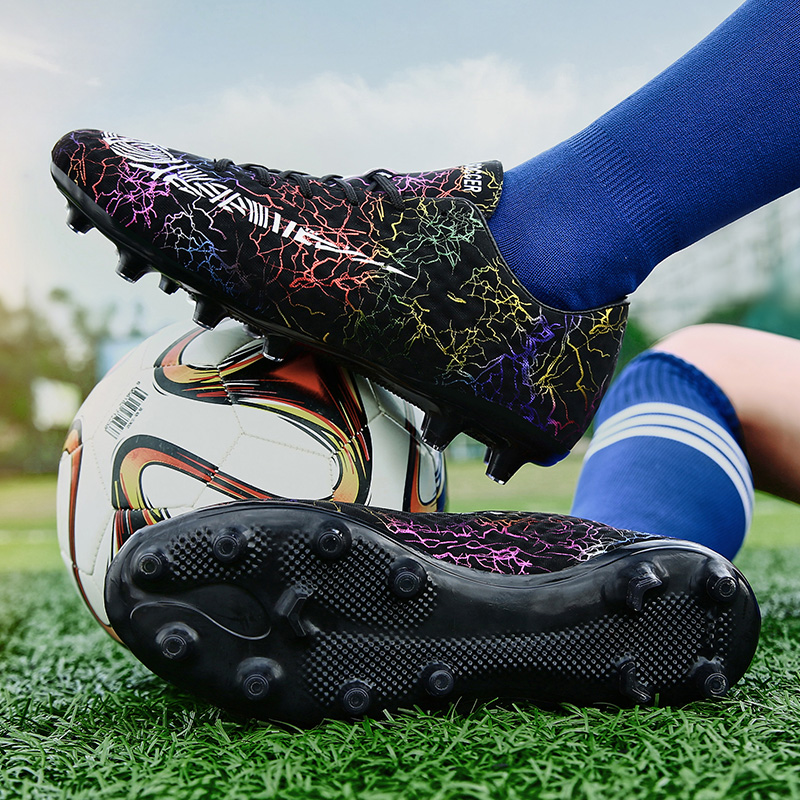 Mandarin c Roof football shoes Men's boys Broken Nails Children Elementary School Boy Training Shoes Female Adults Big Size 45ag Long nail 46