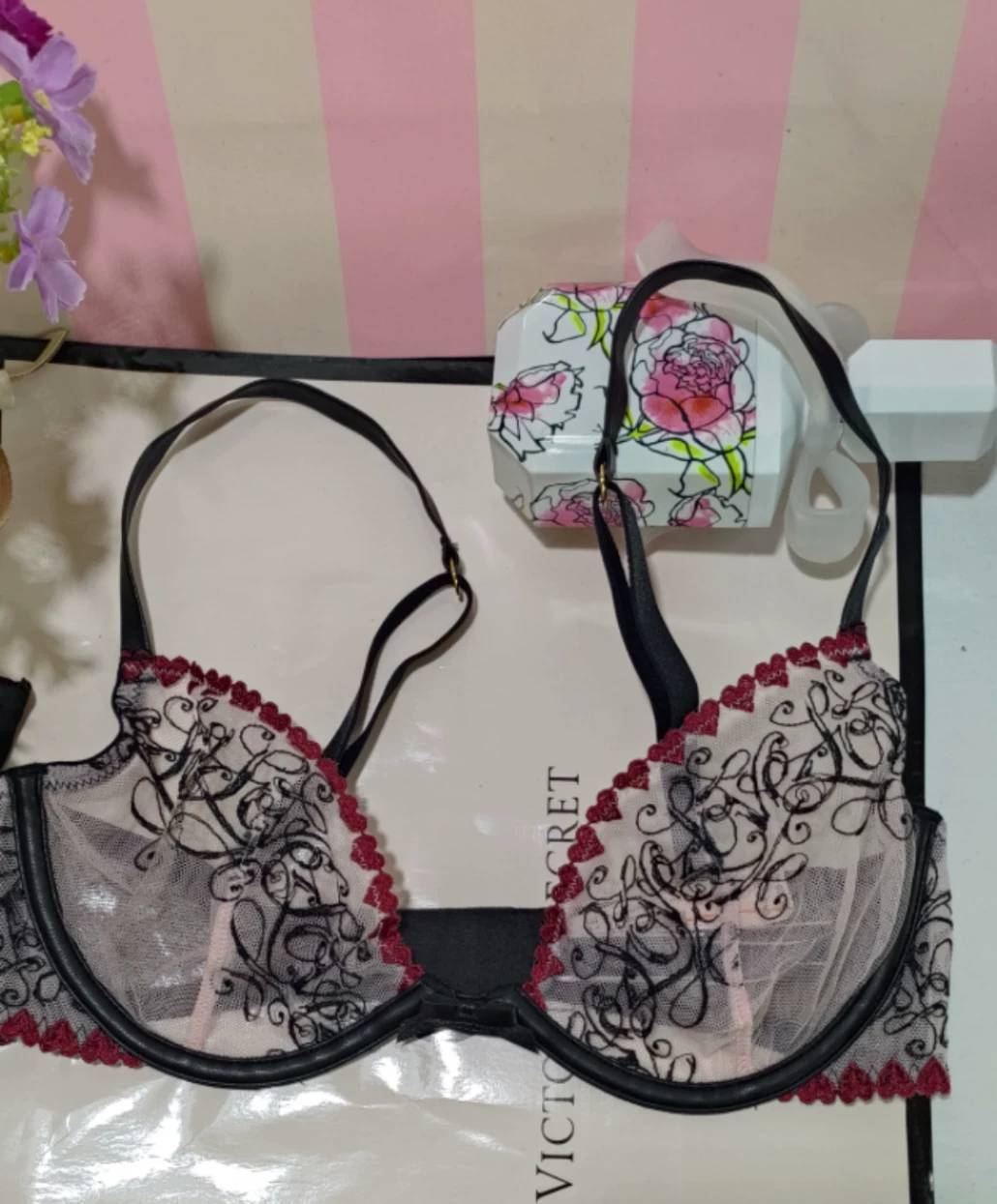 3 Victoria's Secret 32C/70C ультратонкая стальная деталь бюстгальтера