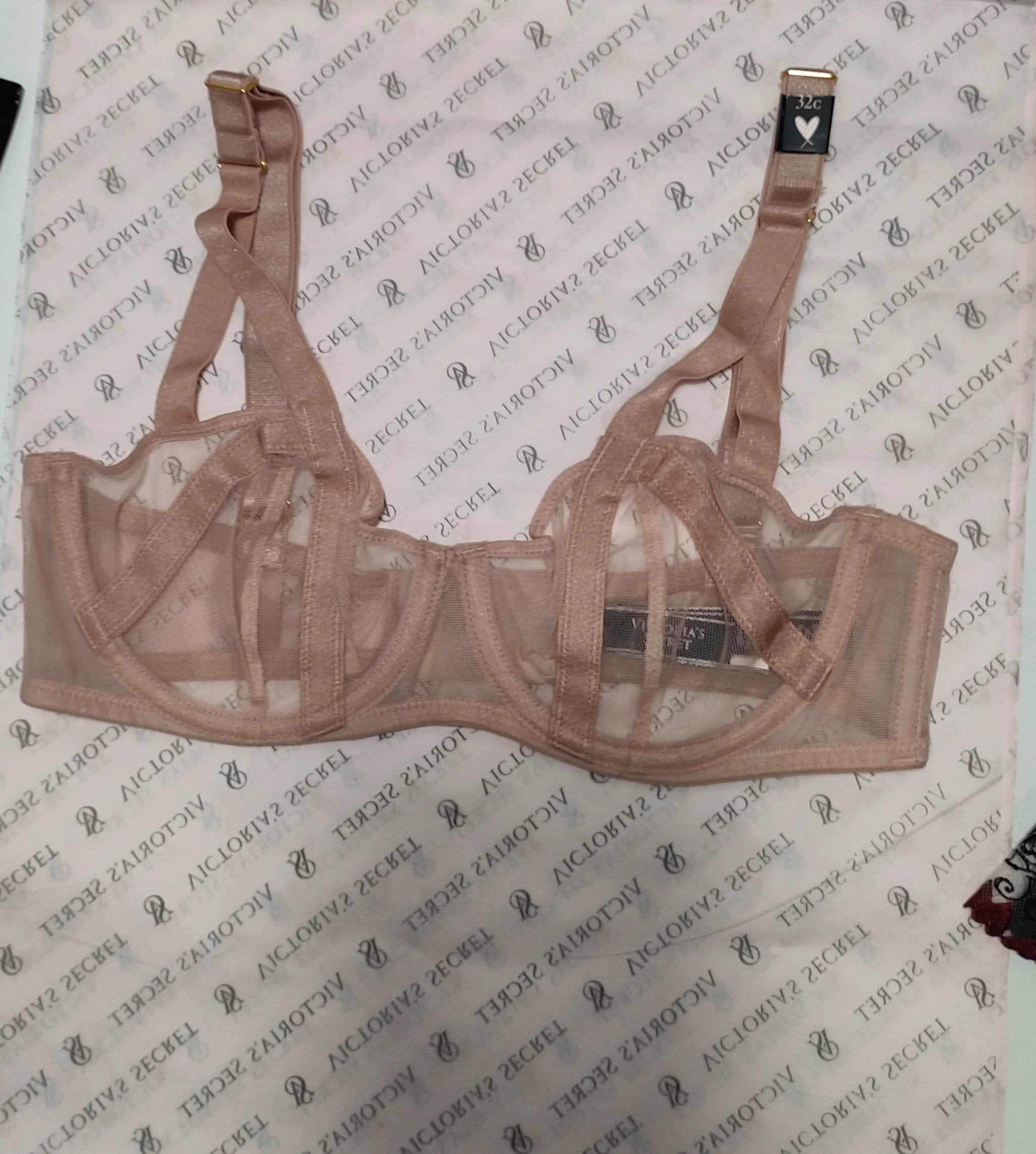3 Victoria's Secret 32C/70C ультратонкая стальная деталь бюстгальтера