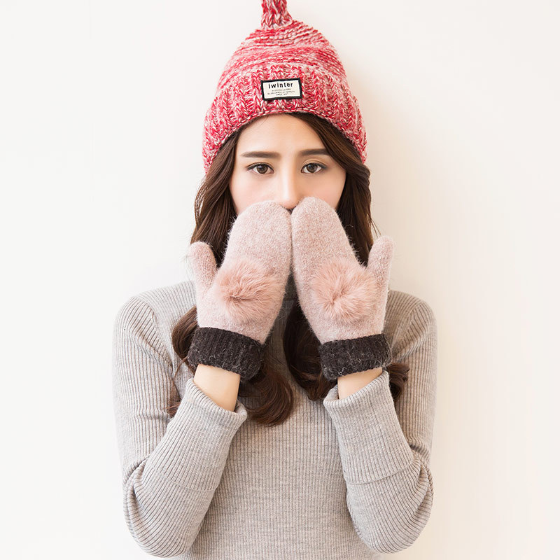 Gants pour femme      en Laine cachemire - Ref 3156684 Image 1