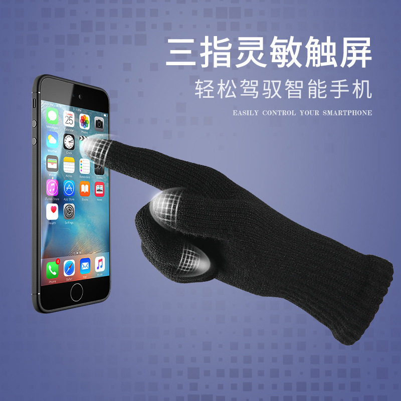 Gants pour femme      en Laine - Ref 3155319 Image 5