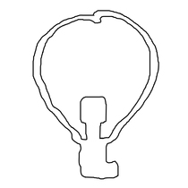 Collar-style halter neck Selfie bracket Sports video shooting bracket Halter photography bracket Mobile phone clip