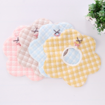 Baby Saliva Towel Pure Cotton Baby Waterproof Containment Mouth Enclosure 360 Degrees Rotatable Newborn Baby Round Mouth Eating Pocket