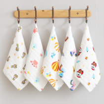 Baby Saliva Towel Pure Cotton Gauze Towel Baby Supplies Children Handkerchief Newborn Toddler Super Soft Wash Face Small