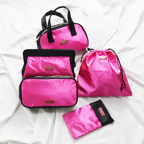 Свежие портативные милые салфетки, помада, сумка-органайзер