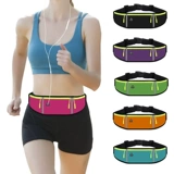 Спортивная универсальная поясная сумка подходит для мужчин и женщин, дорожное водонепроницаемое невидимое снаряжение, черный ремень, для бега, новая коллекция