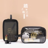 Вместительная и большая косметичка, портативная водонепроницаемая сумка для хранения из ПВХ для путешествий, 2020