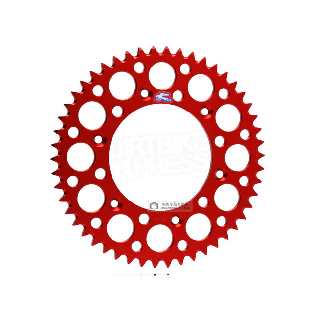 Genuine Renthal Motorcycle Sprocket Motorcycle Parts Rear Gear Plate Off-Road Large Sprocket R Brand Alloy Ktmcrf