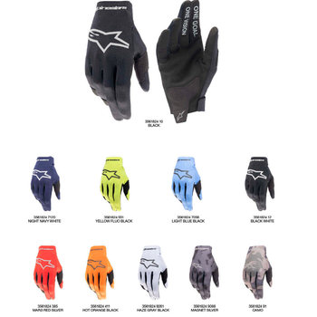 26 Models of Italian A-Star Off-Road Motorcycle Riding Gloves, Anti-Fall, Anti-Slip, Competitive Gloves, Radar Wear-Resistant Men's Gloves