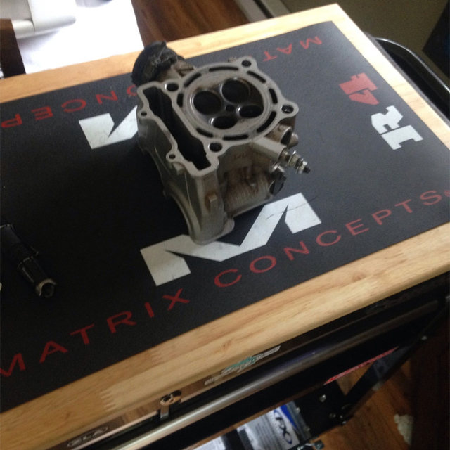 Genuine Imported American Matrix Motorcycle Mat, Off-Road Rubber Mat, Repair Tool Mat, Anti-Wear Foot Mat