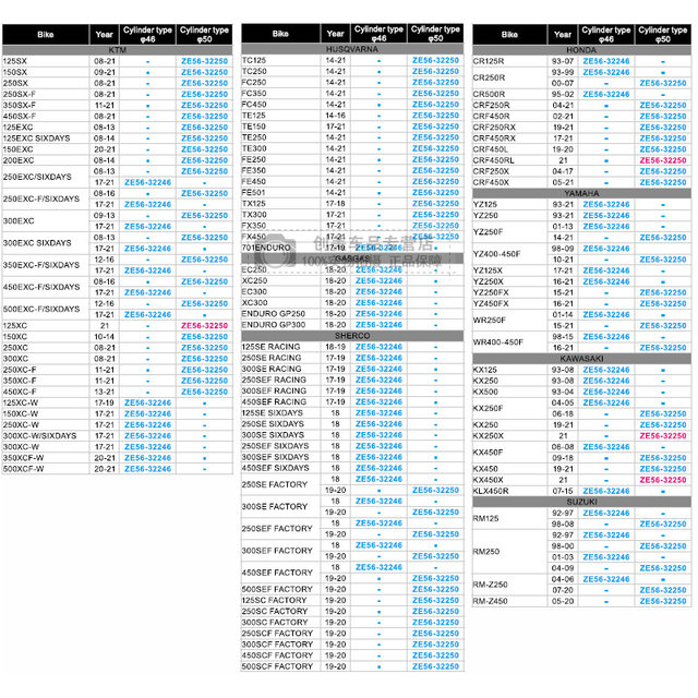 Japan's Zeta Off-Road Motorcycle Accessories Rear Shock Absorption Reduction Kit Imported Car Modification Accessories Reduce 30mm
