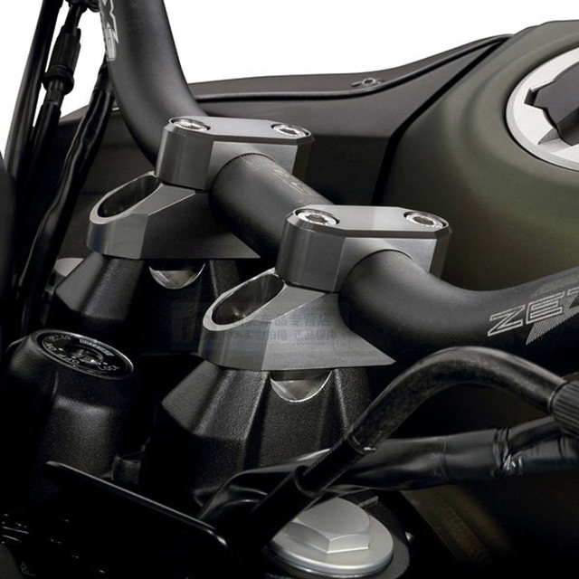 Japanese Zeta Off-Road Motorcycle Handlebar Riser Modification Kit for Non-Reducing Handlebars, Used to Raise and Move the Handlebars Forward