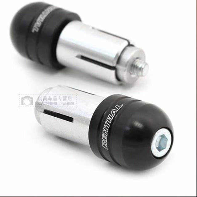 British Renthal Motorcycle Handlebar End Caps Anti-Fall Handlebar Grips Modified Handlebar End Caps Aluminum Alloy Street Bike Sports Bike End Caps