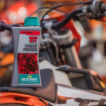 Motorex Oil Ktm Exc 2t Engine Oil Husqvarna 2-Stroke Off-Road Engine Oil Fully Synthetic 2-Stroke Combustion Engine Oil