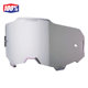 American 100% Off-Road Motorcycle Goggles Armeg Replacement Lens Transparent Coated Spare Lens
