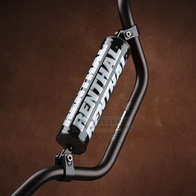 British Renthal Off-Road Motorcycle Handlebars 7/8 Modified Aluminum Alloy Handlebars 22 Non-Reducing Handlebars for Racing